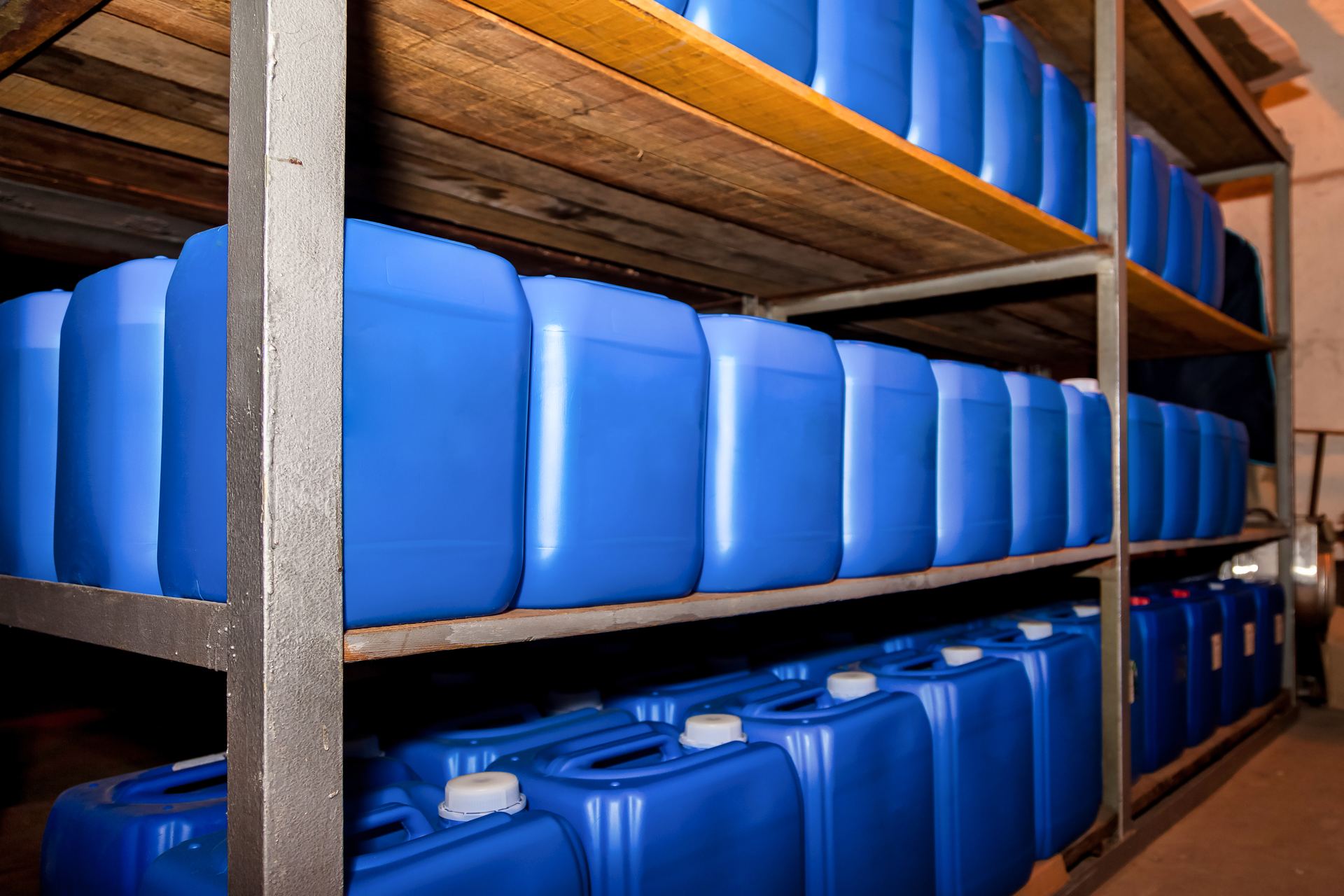 Industrial chemical warehouse